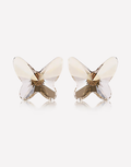 Oflara Crystal Butterfly Earrings