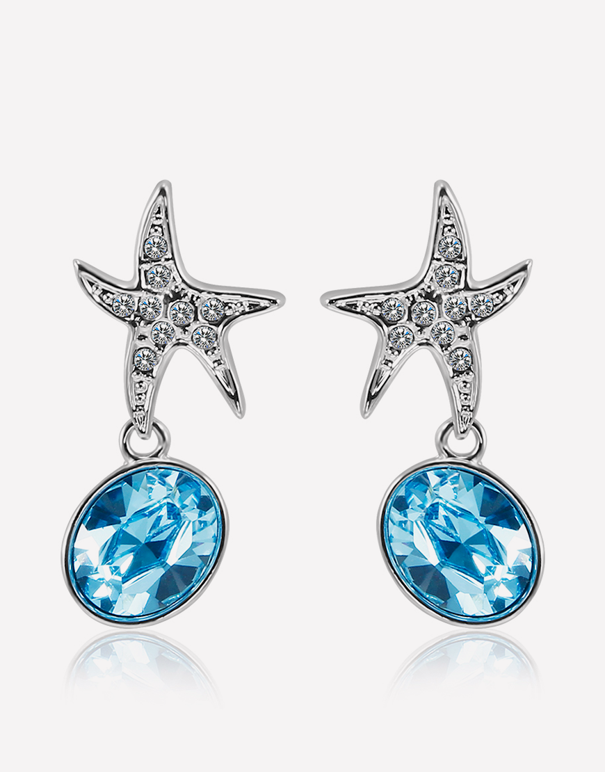 Savoy ski crystal earrings discount