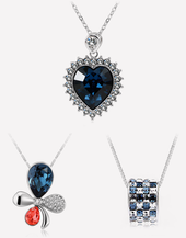 Blue Night Sky: Necklace Set