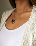 Oflara Plochrome  Crystal Flower Necklace (Real Look 2)